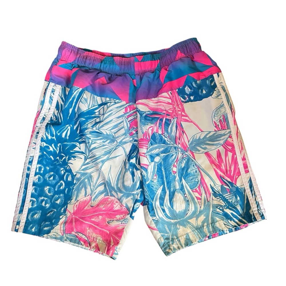 Adidas Originals Mens Flowerush Swim Shorts Medium